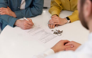 Signing of lease agreement